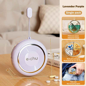 Custom Round Pill Dispenser Box with Single Pack Design for OEM & Wholesale