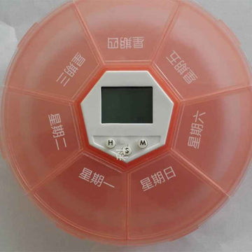 Smart Portable Pill Organizer - Food-Grade | Weekly - Pines