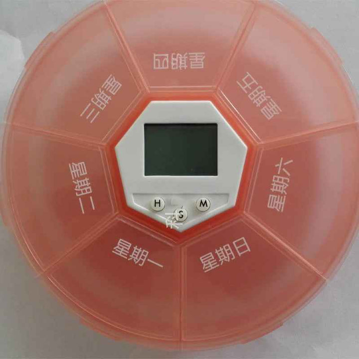 Smart Portable Pill Organizer - Food-Grade | Weekly - Pines