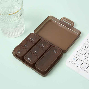 Portable Pill Organizer - 7-Compartment |  PP - Pines