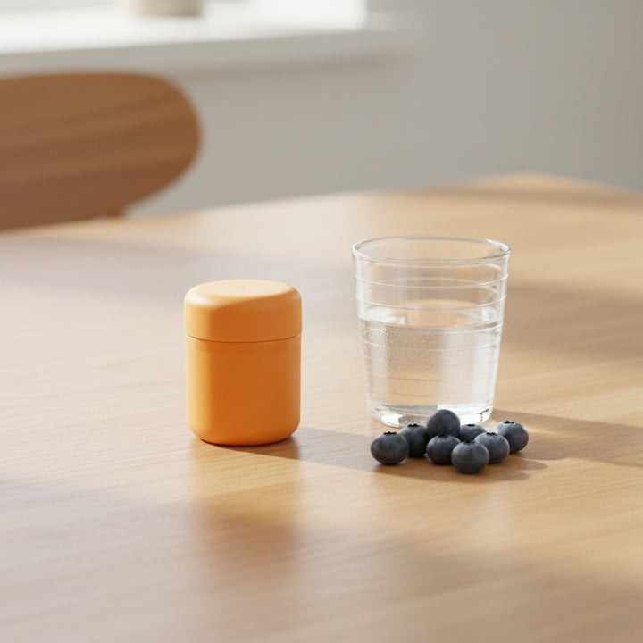 Custom Packaging for Probiotic Supplements - Mini Bottle - Pines