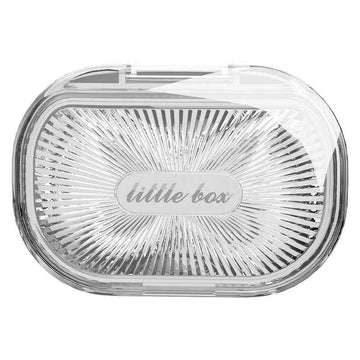 Custom Transparent Plastic Pill Box for Dentures & Retainers